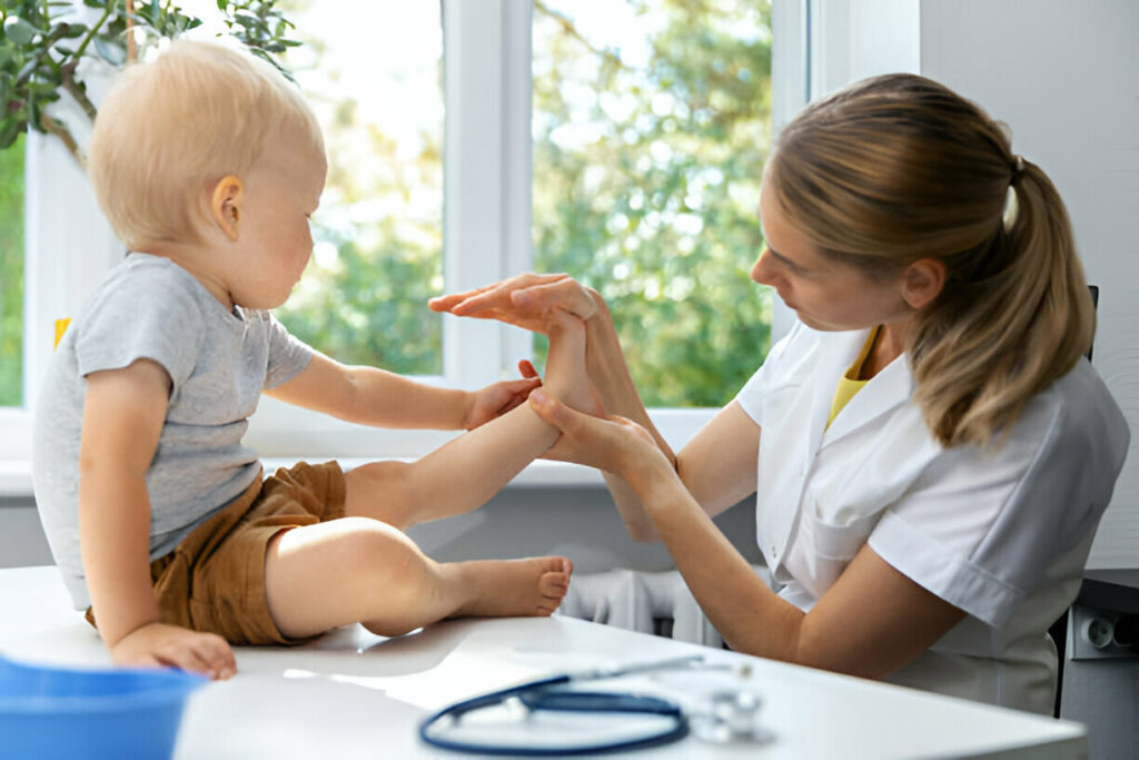 podologia pediatrica en consulta